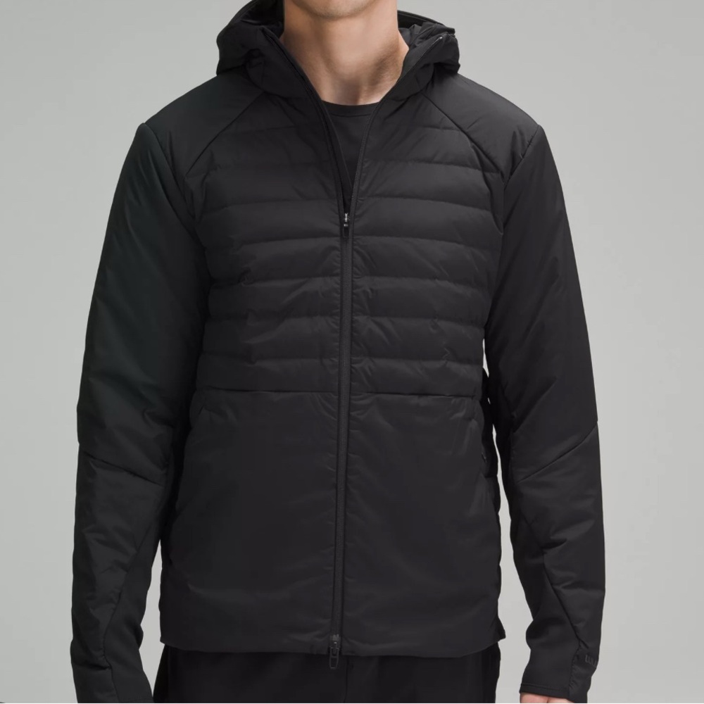 Men's Lululemon Down for it all Jacket Black